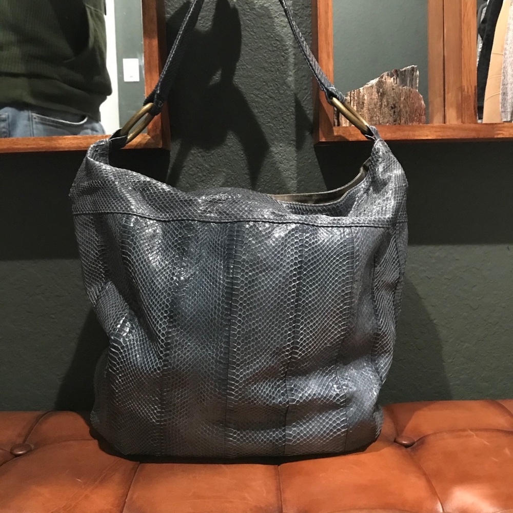 Beirn snakeskin bag